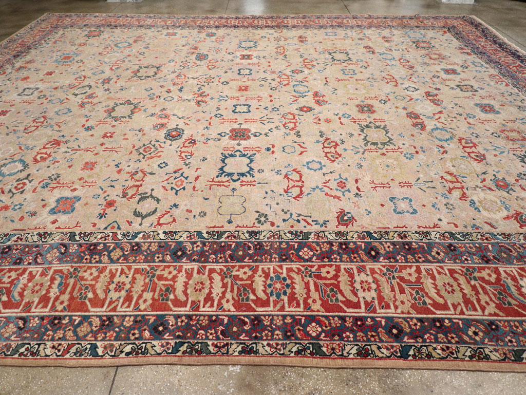 Antique Persian Malayer Oversize Rug, No.30629 - Gss