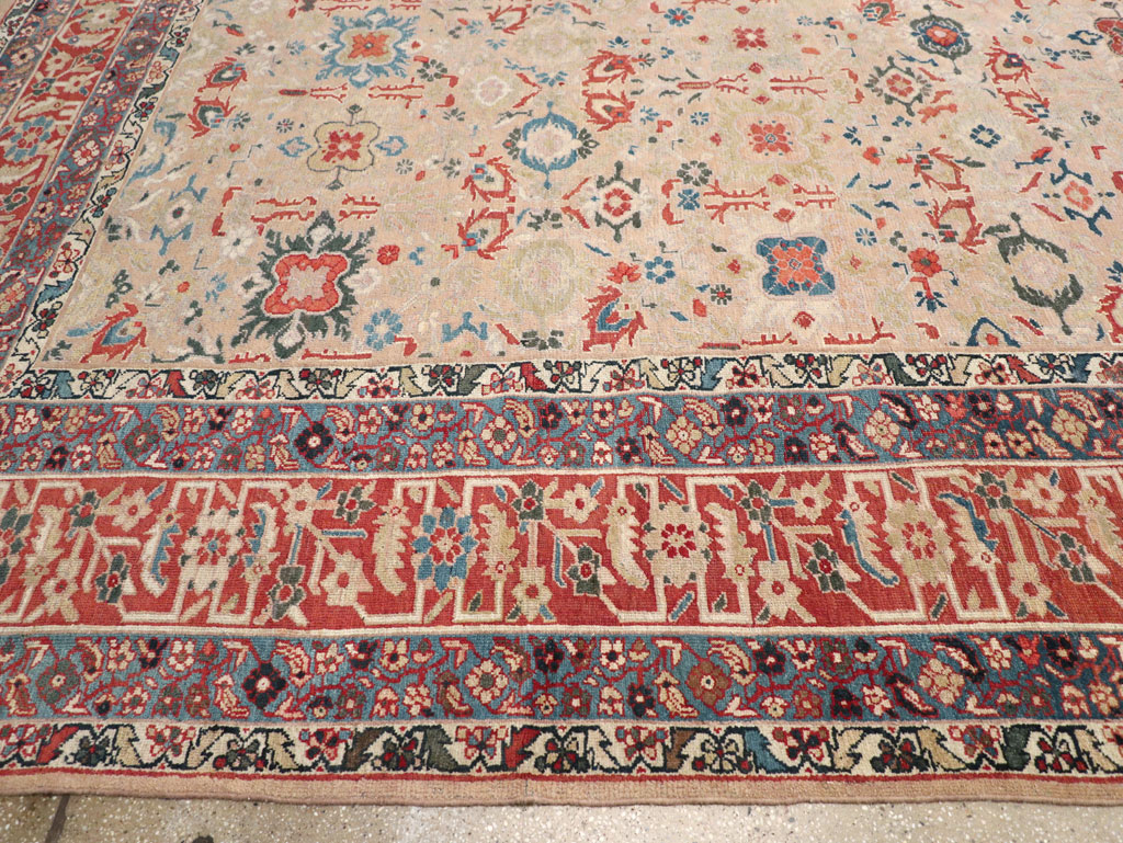 Antique Persian Malayer Oversize Rug, No.30629 - Gss