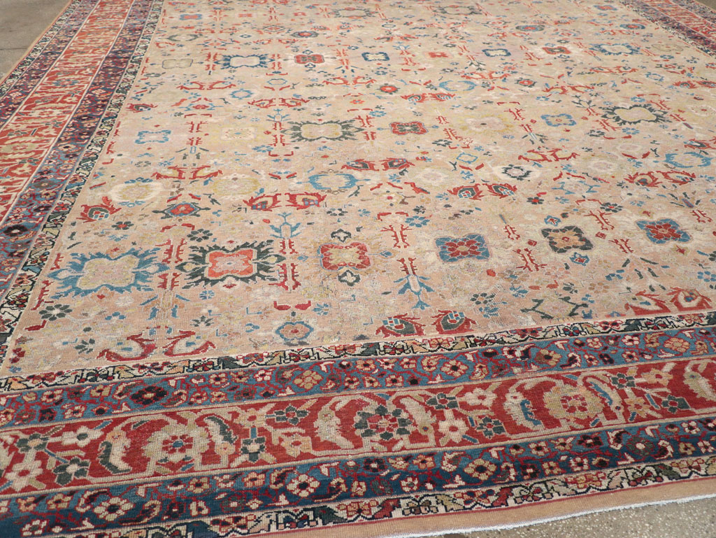 Antique Persian Malayer Oversize Rug, No.30629 - Gss