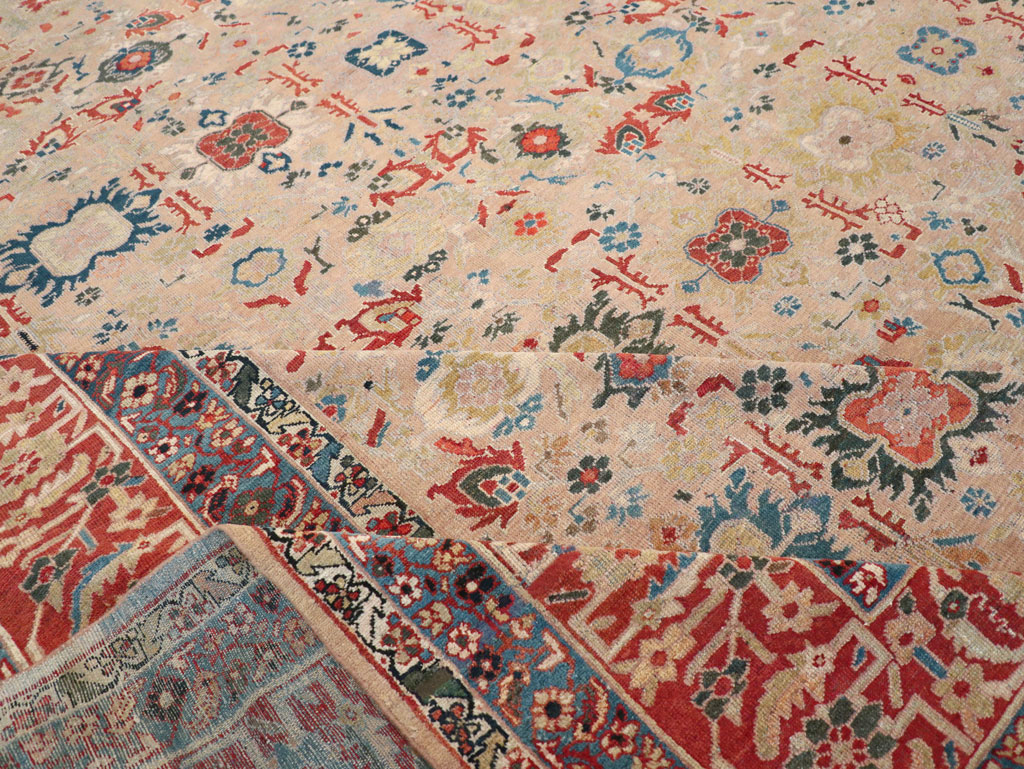 Antique Persian Malayer Oversize Rug, No.30629 - Gss