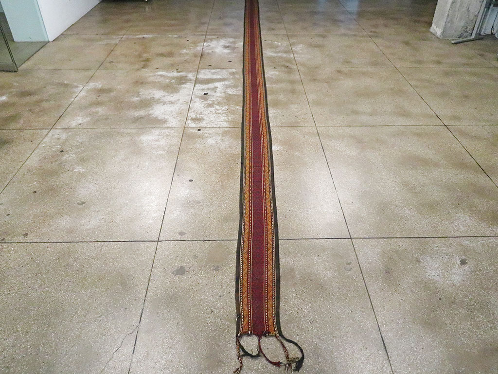 Vintage Uzbek Tribal Tent Band, No.30630 - Gss