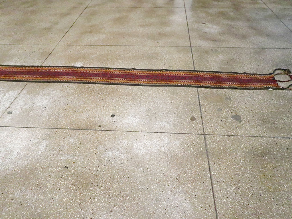 Vintage Uzbek Tribal Tent Band, No.30630 - Gss