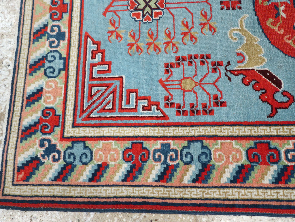 Vintage Anatolian Deco Rug, No.30636 - Gss