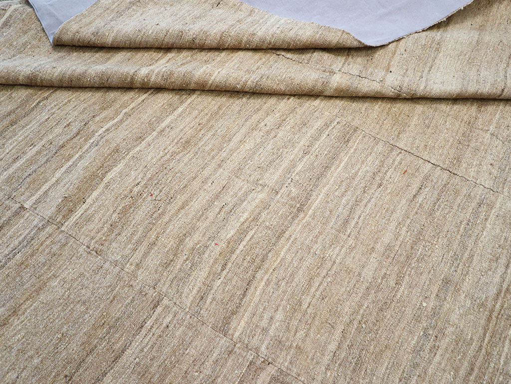 Vintage Turkish Flatweave Kilim Room Size Carpet, No.30660 - Gss