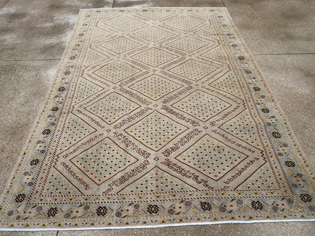 Vintage Persian Afshar Rug, No.30667 - Gss