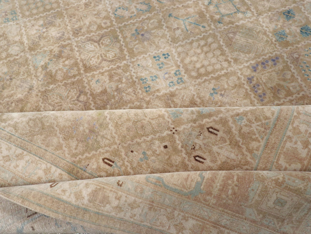 Vintage Persian Joshegan Room Size Carpet, No.30671 - Gss