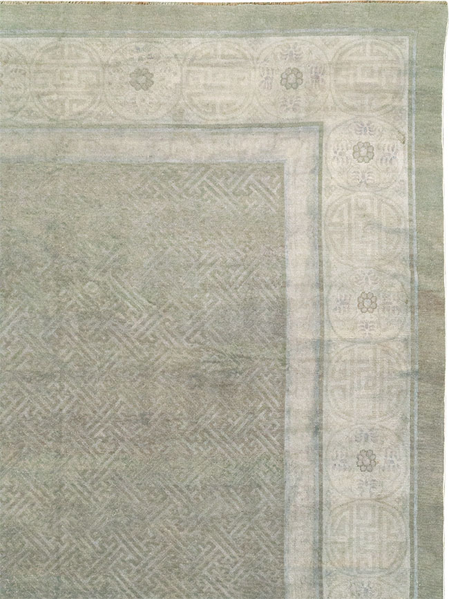 Antique Chinese Peking Large Carpet, No.30681 - Gss