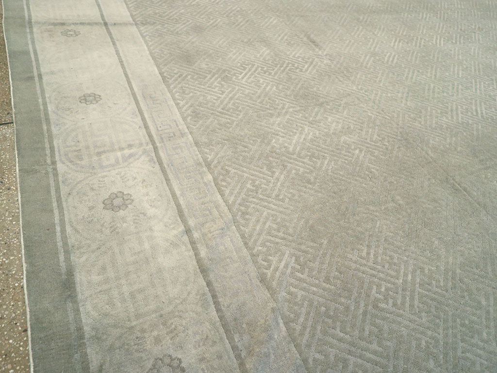 Antique Chinese Peking Large Carpet, No.30681 - Gss