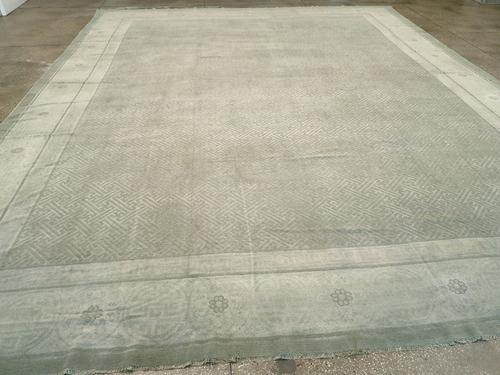 Antique Chinese Peking Large Carpet, No.30681 - Gss