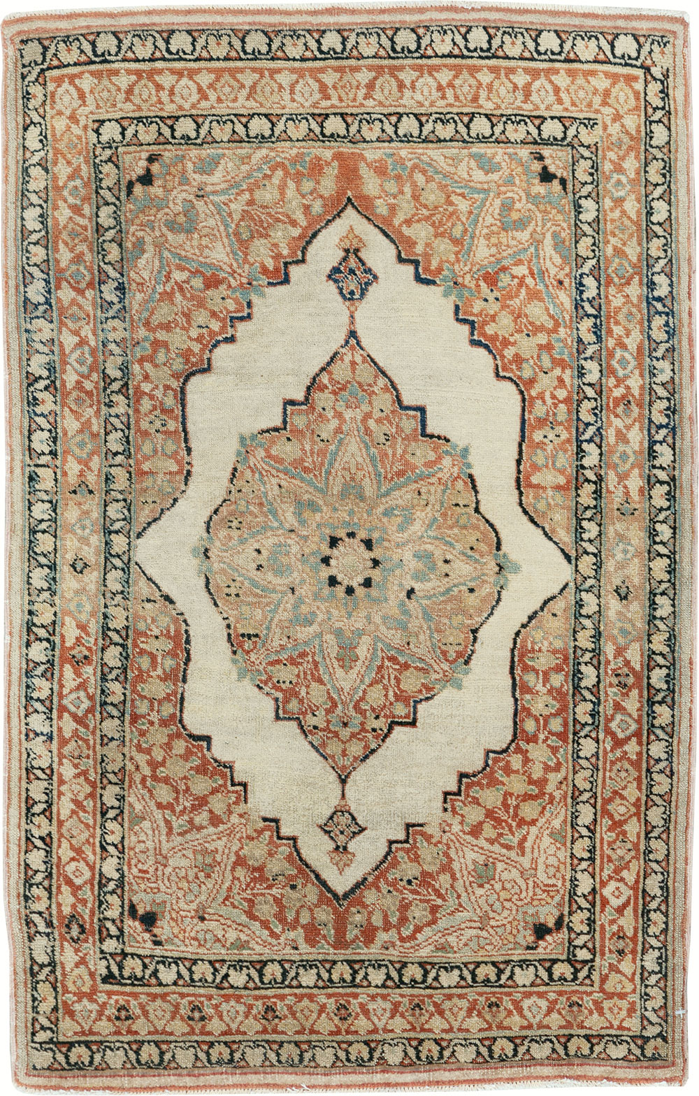 Antique Persian Tabriz Hagi Jalili Rug, No.30685 - Gss