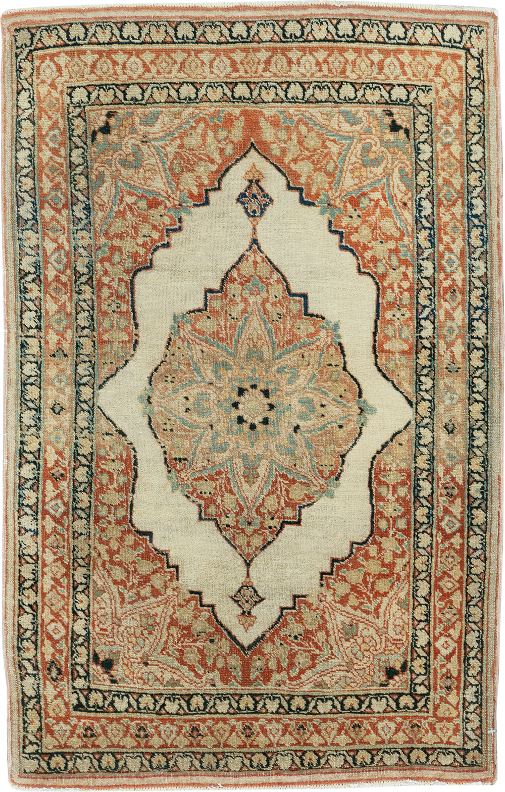 Antique Persian Tabriz Hagi Jalili Rug, No.30685 - Gss