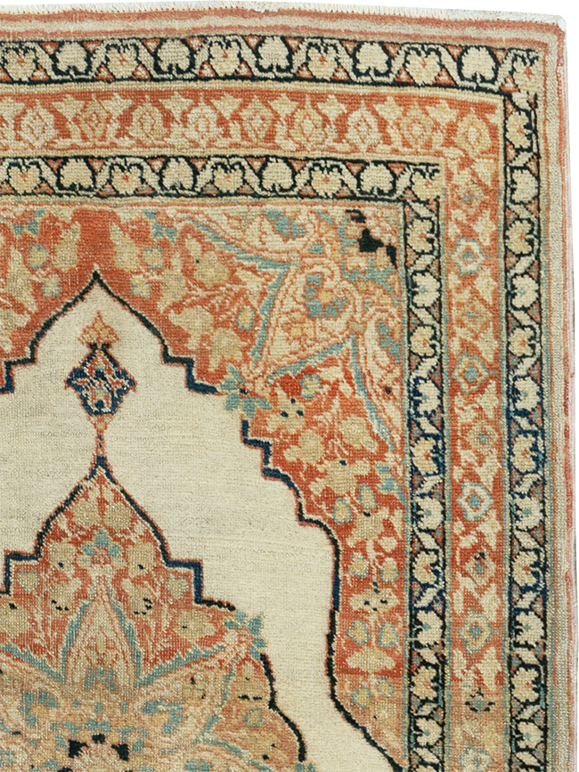 Antique Persian Tabriz Hagi Jalili Rug, No.30685 - Gss