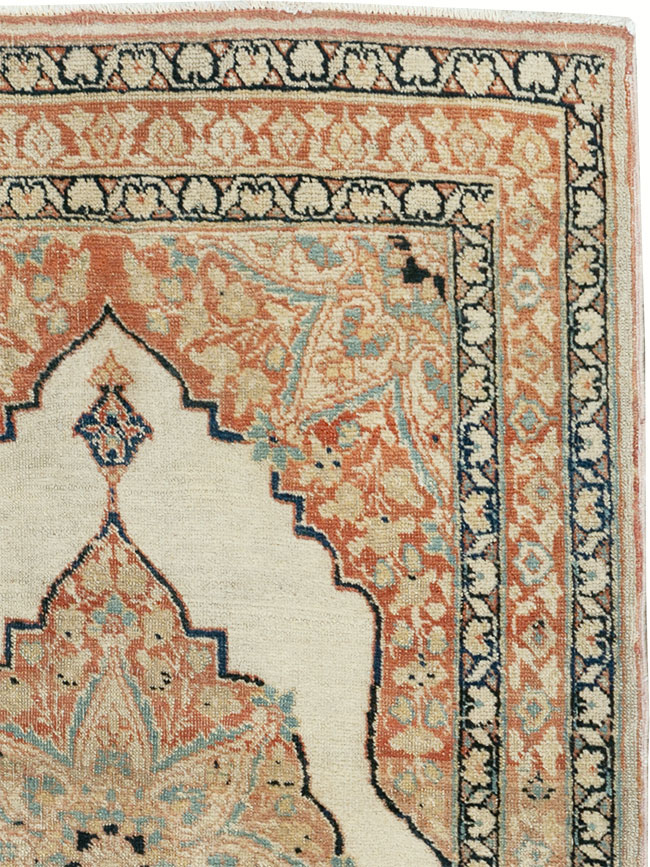 Antique Persian Tabriz Hagi Jalili Rug, No.30685 - Gss