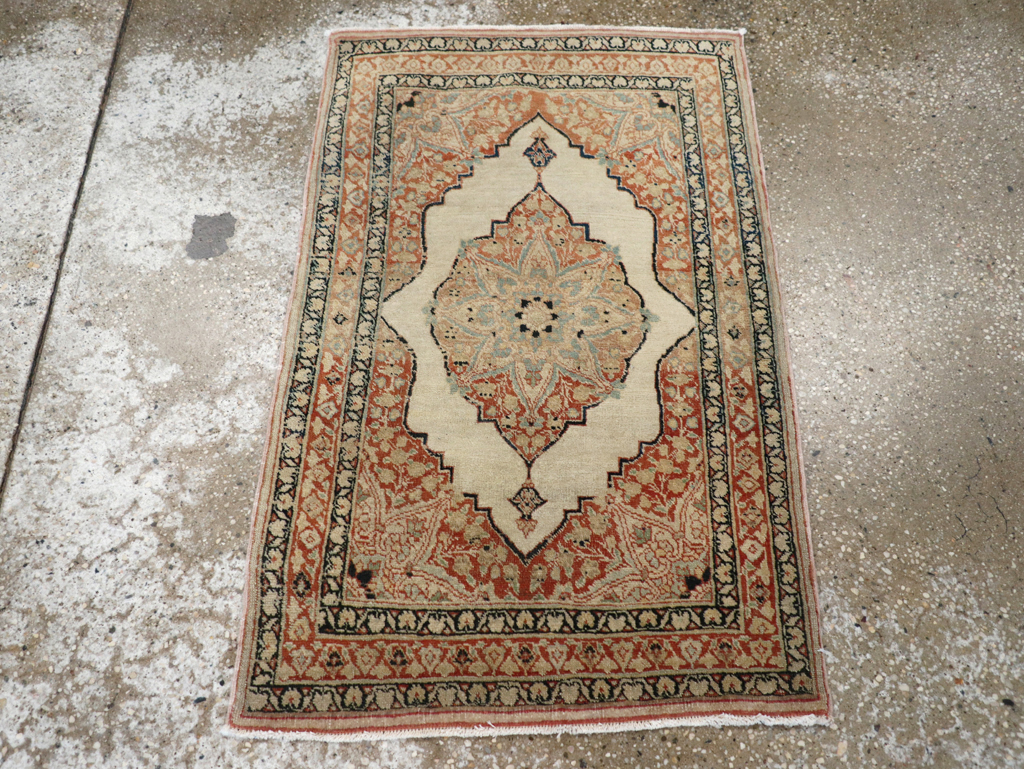 Antique Persian Tabriz Hagi Jalili Rug, No.30685 - Gss