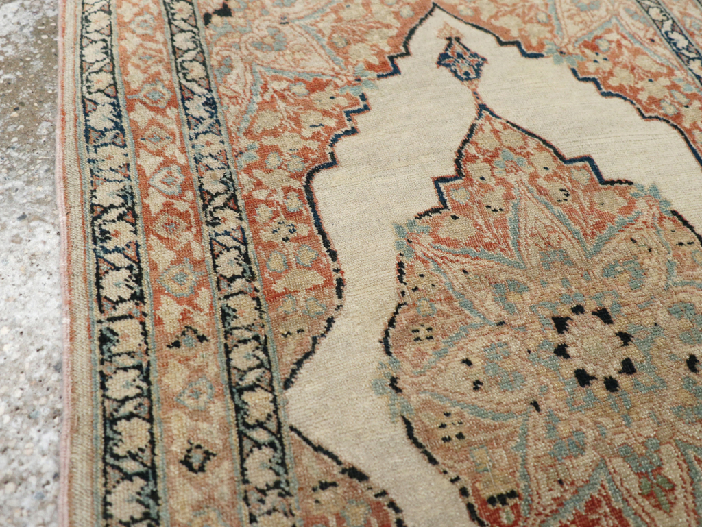 Antique Persian Tabriz Hagi Jalili Rug, No.30685 - Gss