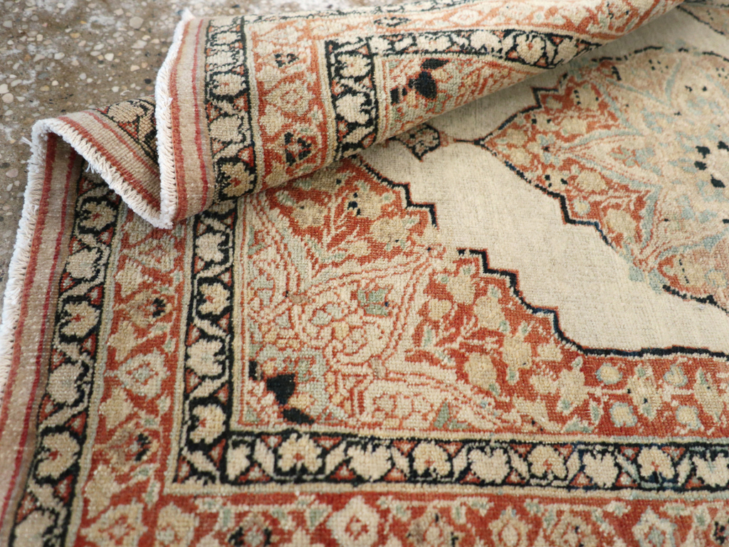 Antique Persian Tabriz Hagi Jalili Rug, No.30685 - Gss