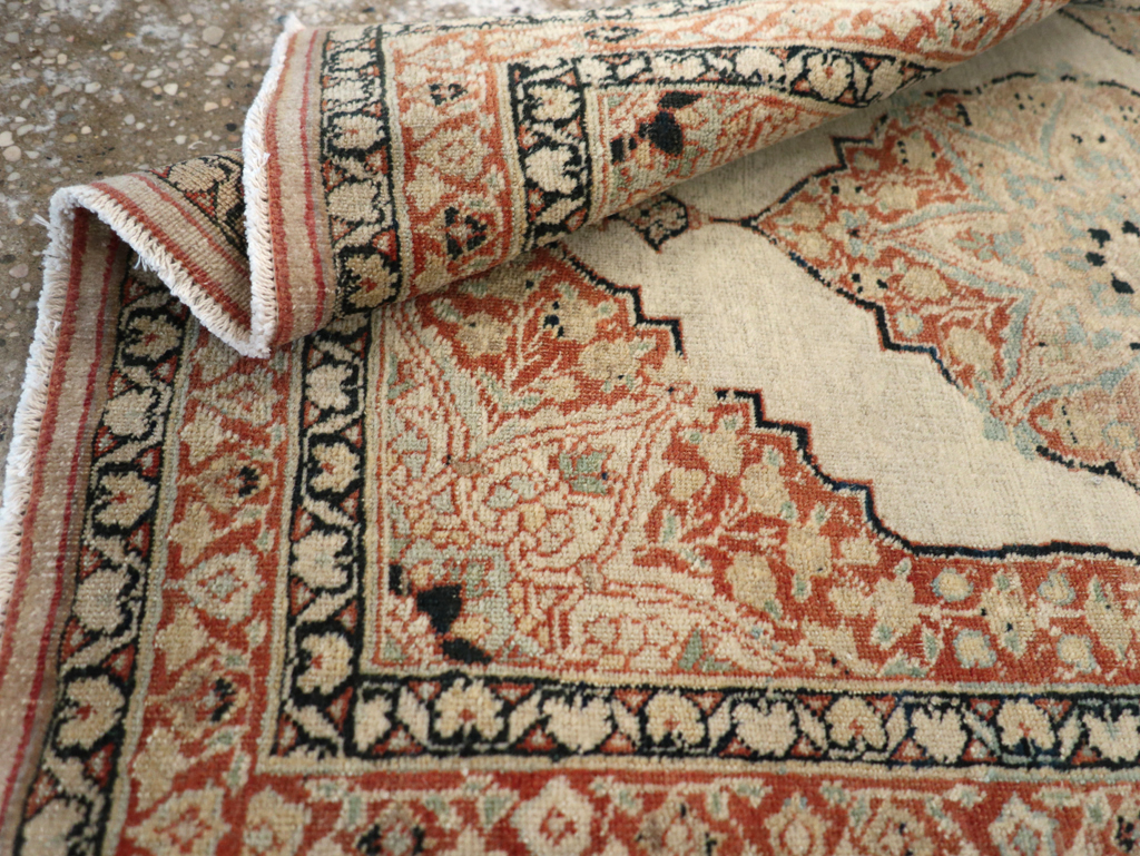 Antique Persian Tabriz Hagi Jalili Rug, No.30685 - Gss