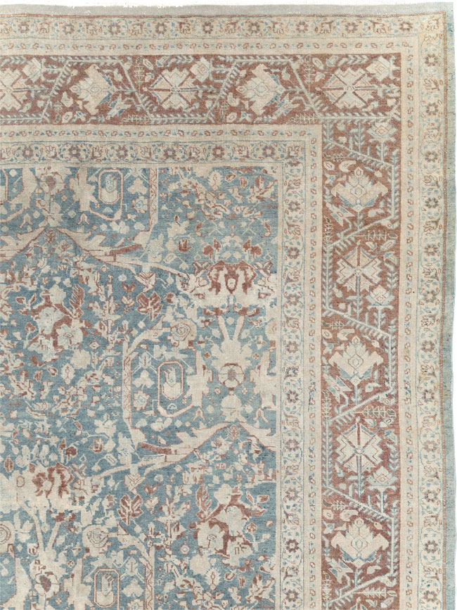 Antique Persian Tabriz Large Room Size Carpet, No.30689 - Gss