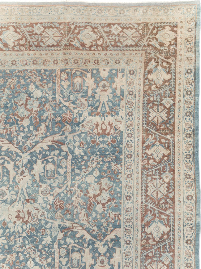 Antique Persian Tabriz Large Room Size Carpet, No.30689 - Gss