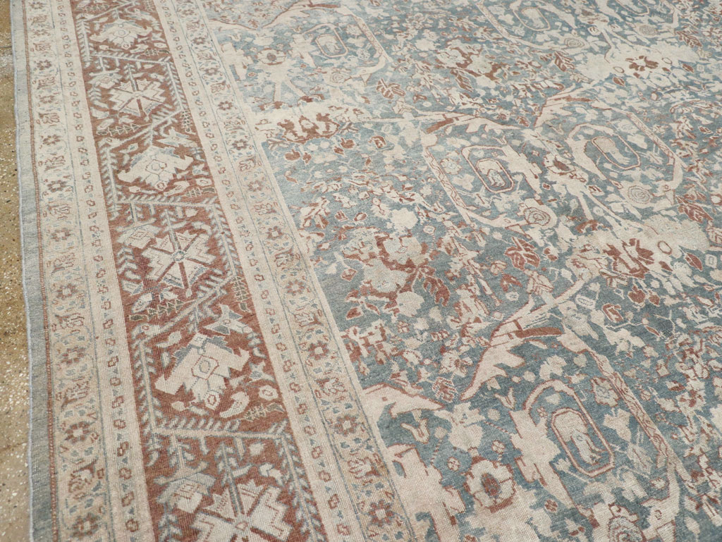 Antique Persian Tabriz Large Room Size Carpet, No.30689 - Gss