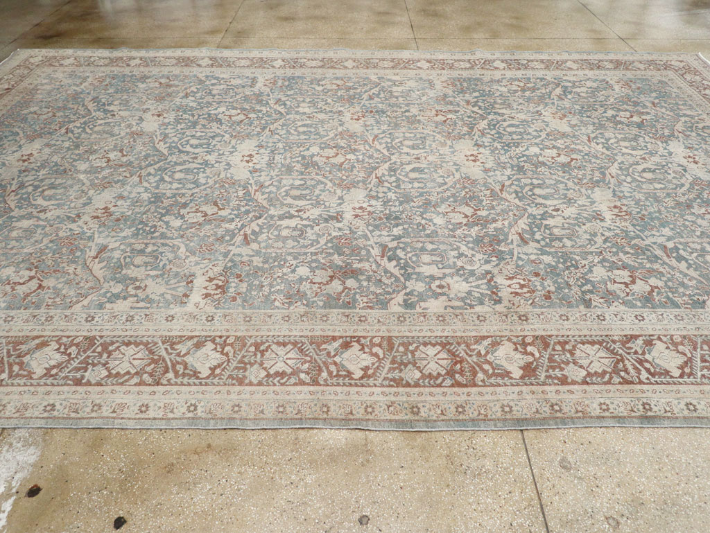 Antique Persian Tabriz Large Room Size Carpet, No.30689 - Gss