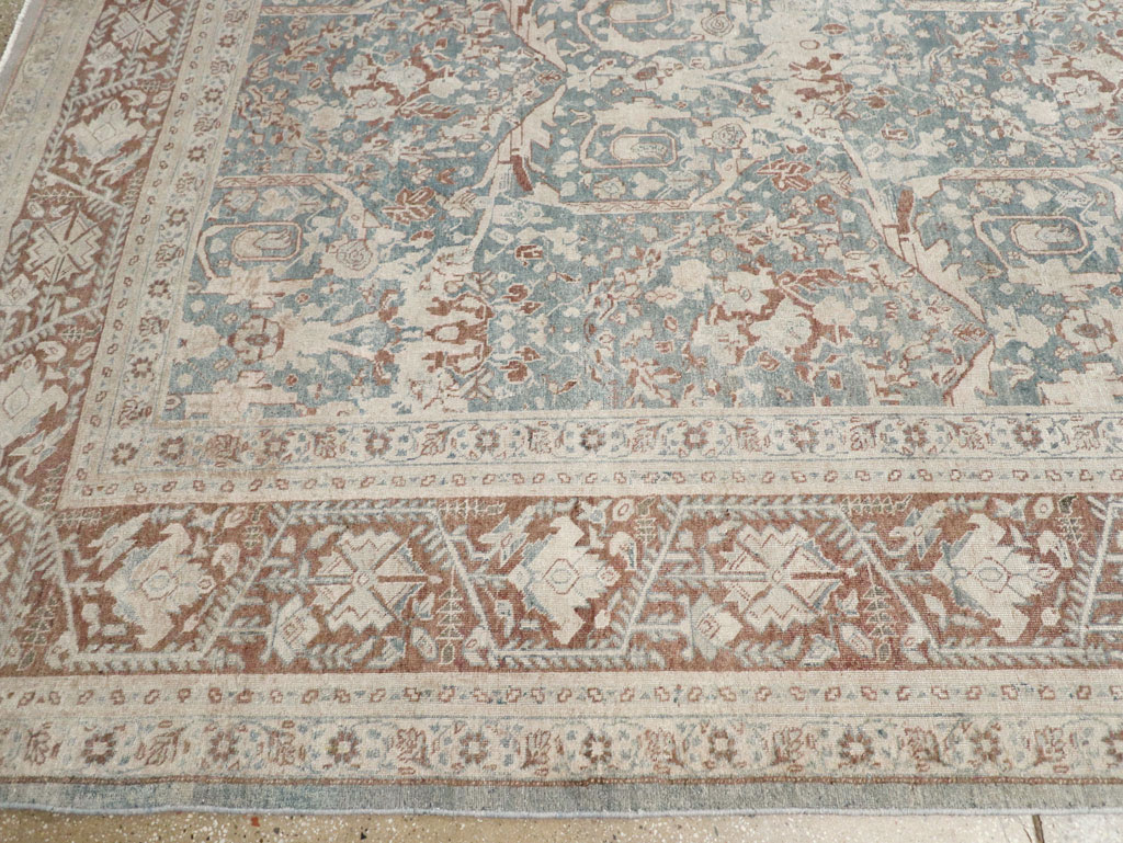Antique Persian Tabriz Large Room Size Carpet, No.30689 - Gss