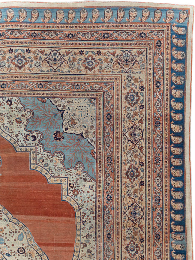 Antique Persian Tabriz Haji Jalili Carpet, No.30690 - Gss