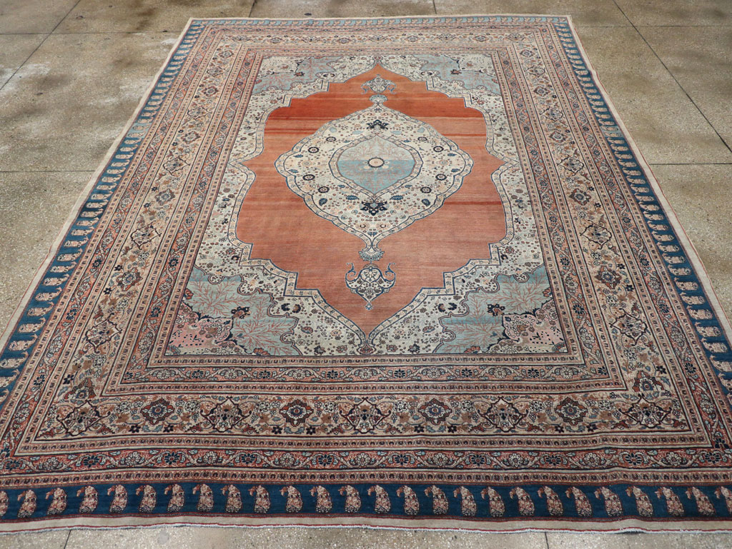 Antique Persian Tabriz Haji Jalili Carpet, No.30690 - Gss