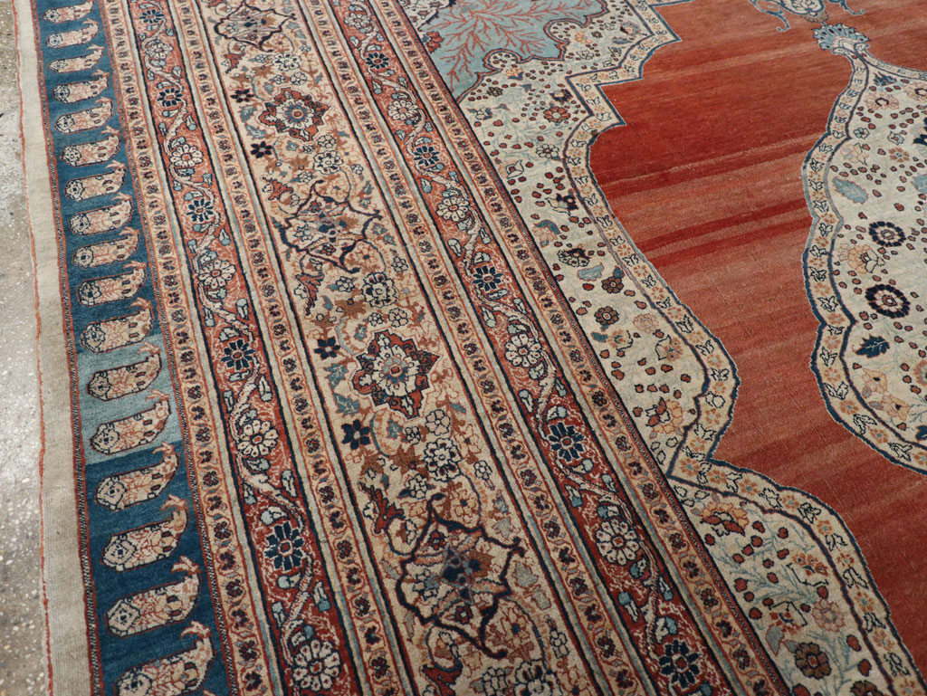 Antique Persian Tabriz Haji Jalili Carpet, No.30690 - Gss