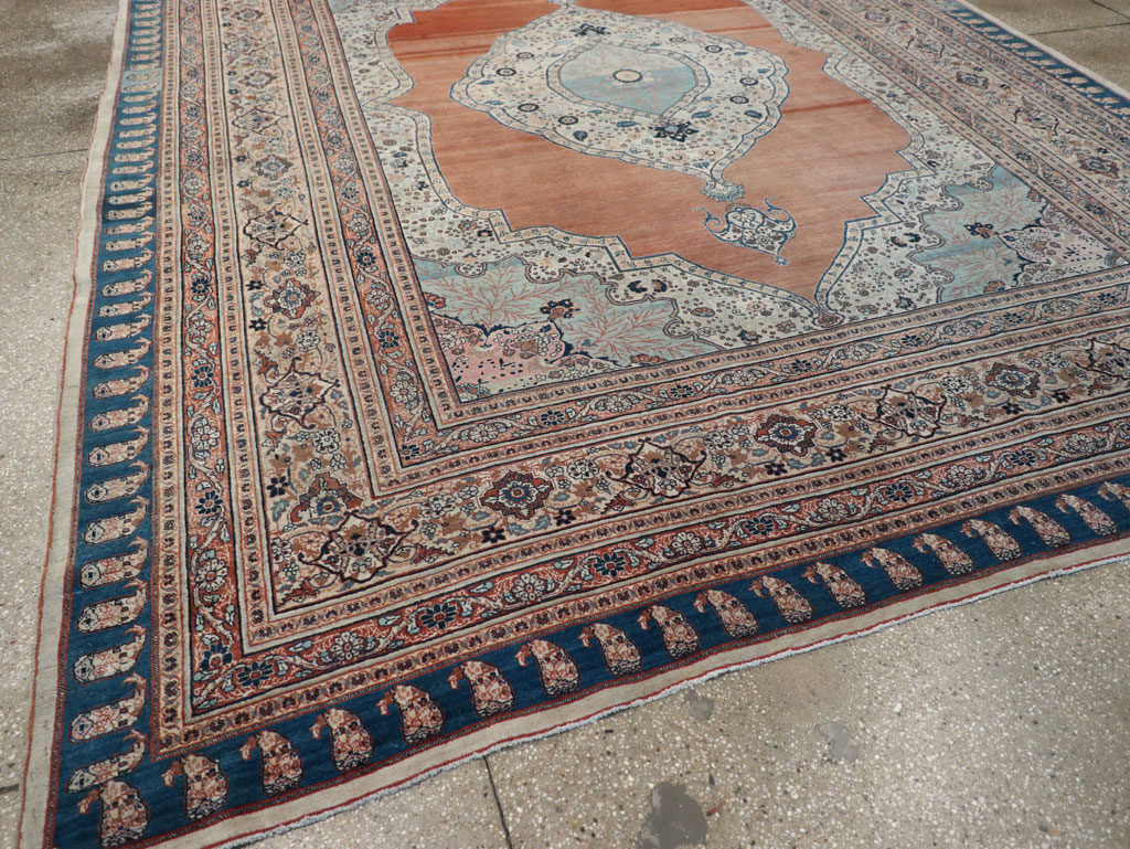 Antique Persian Tabriz Haji Jalili Carpet, No.30690 - Gss