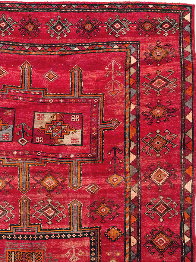 Vintage Turkish Anatolian Room Size Carpet, No.30691 - Gss