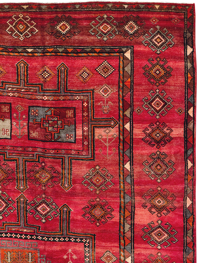 Vintage Turkish Anatolian Room Size Carpet, No.30691 - Gss