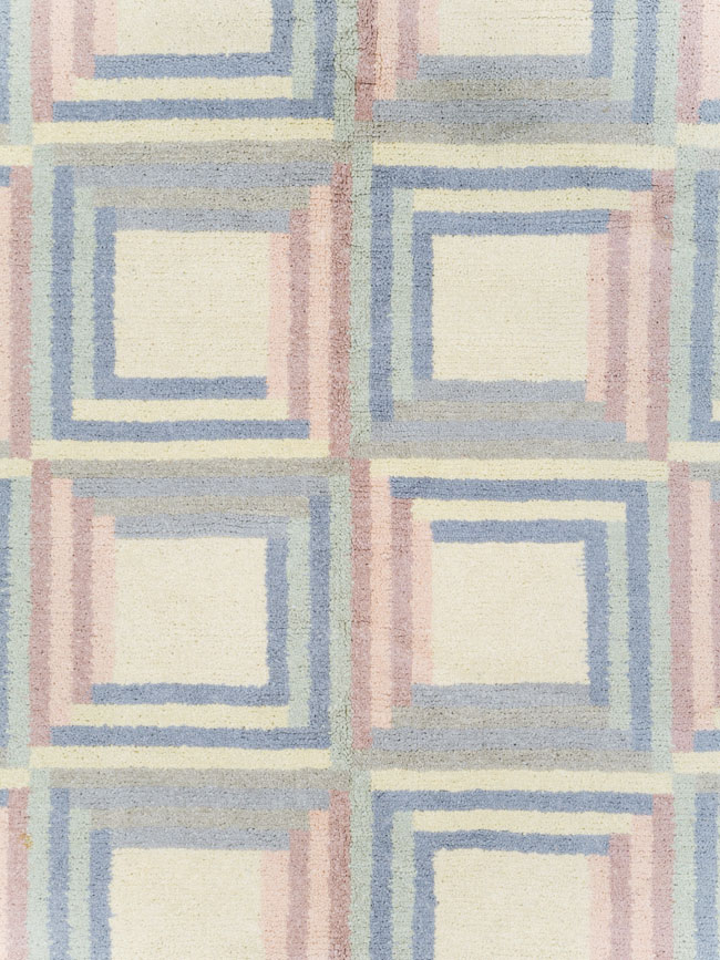 Vintage Spanish Art Deco Room Size Carpet, No.30694 - Gss