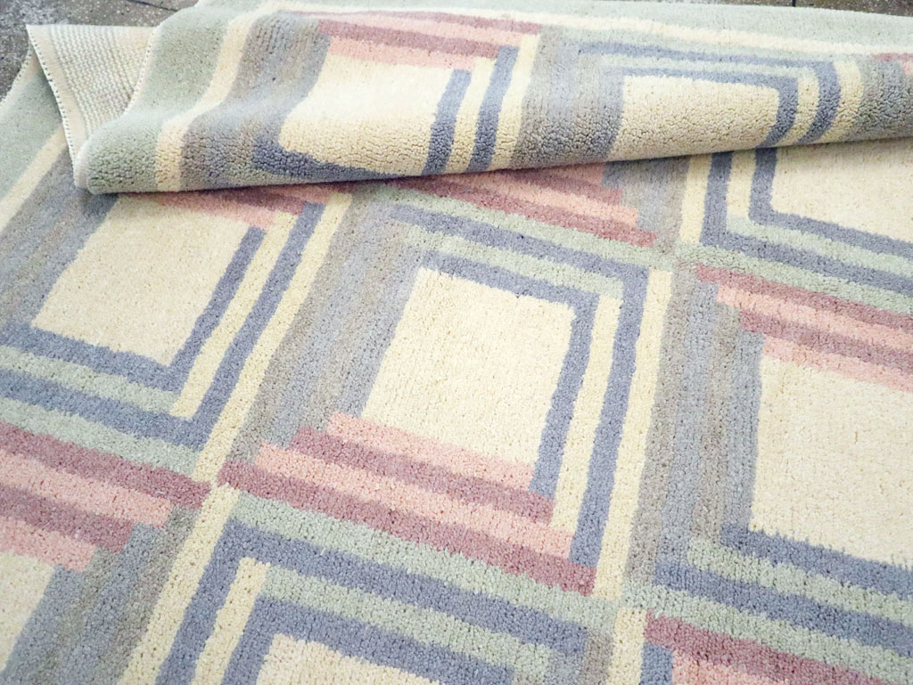 Vintage Spanish Art Deco Room Size Carpet, No.30694 - Gss