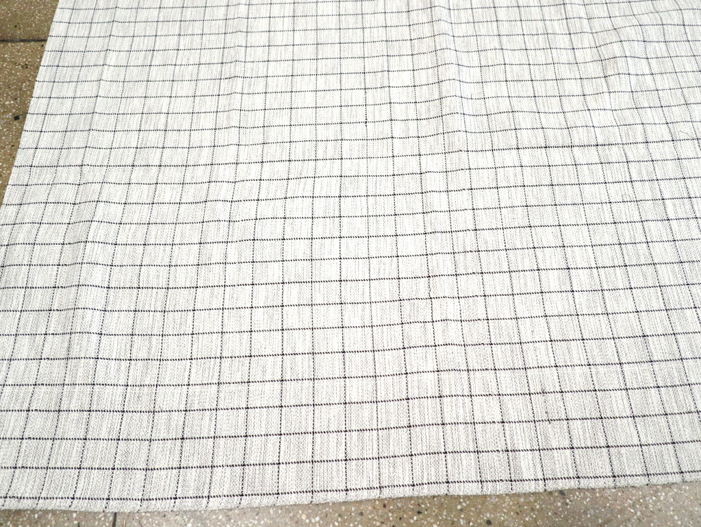 Contemporary Turkish Flatweave Kilim Room Size Carpet, No.30702 - Gss