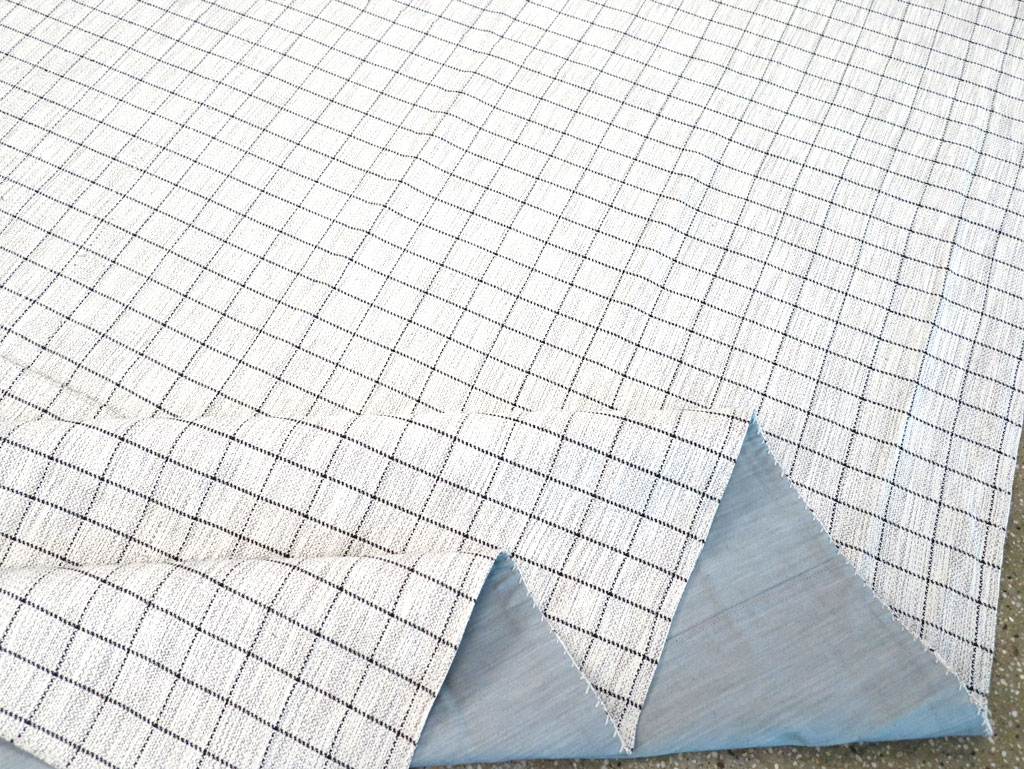 Contemporary Turkish Flatweave Kilim Room Size Carpet, No.30702 - Gss