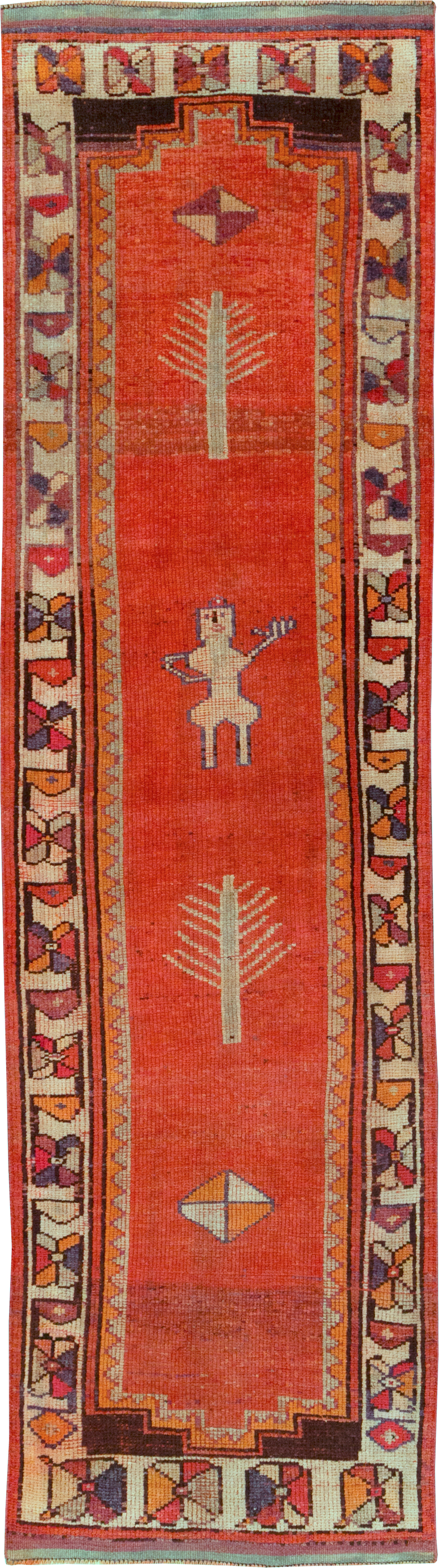 Vintage Anatolian Runner, No.30708 - Gss