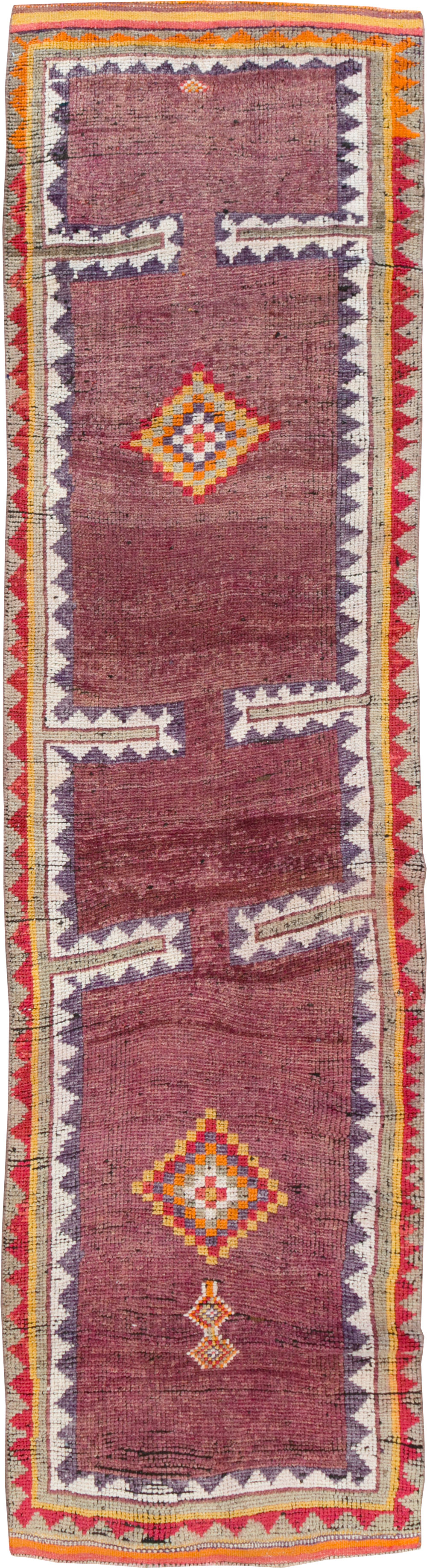 Vintage Turkish Anatolian Runner, No.30710 - Gss