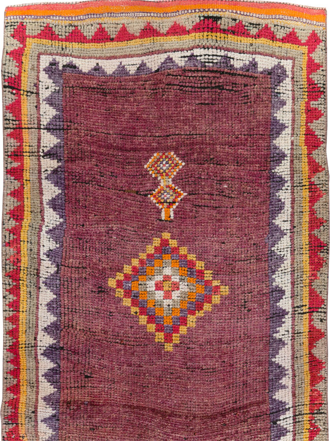 Vintage Turkish Anatolian Runner, No.30710 - Gss