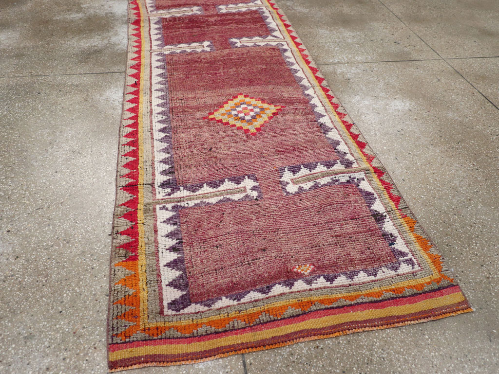 Vintage Turkish Anatolian Runner, No.30710 - Gss
