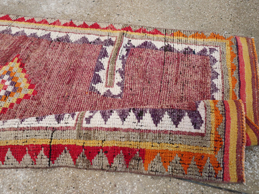 Vintage Turkish Anatolian Runner, No.30710 - Gss