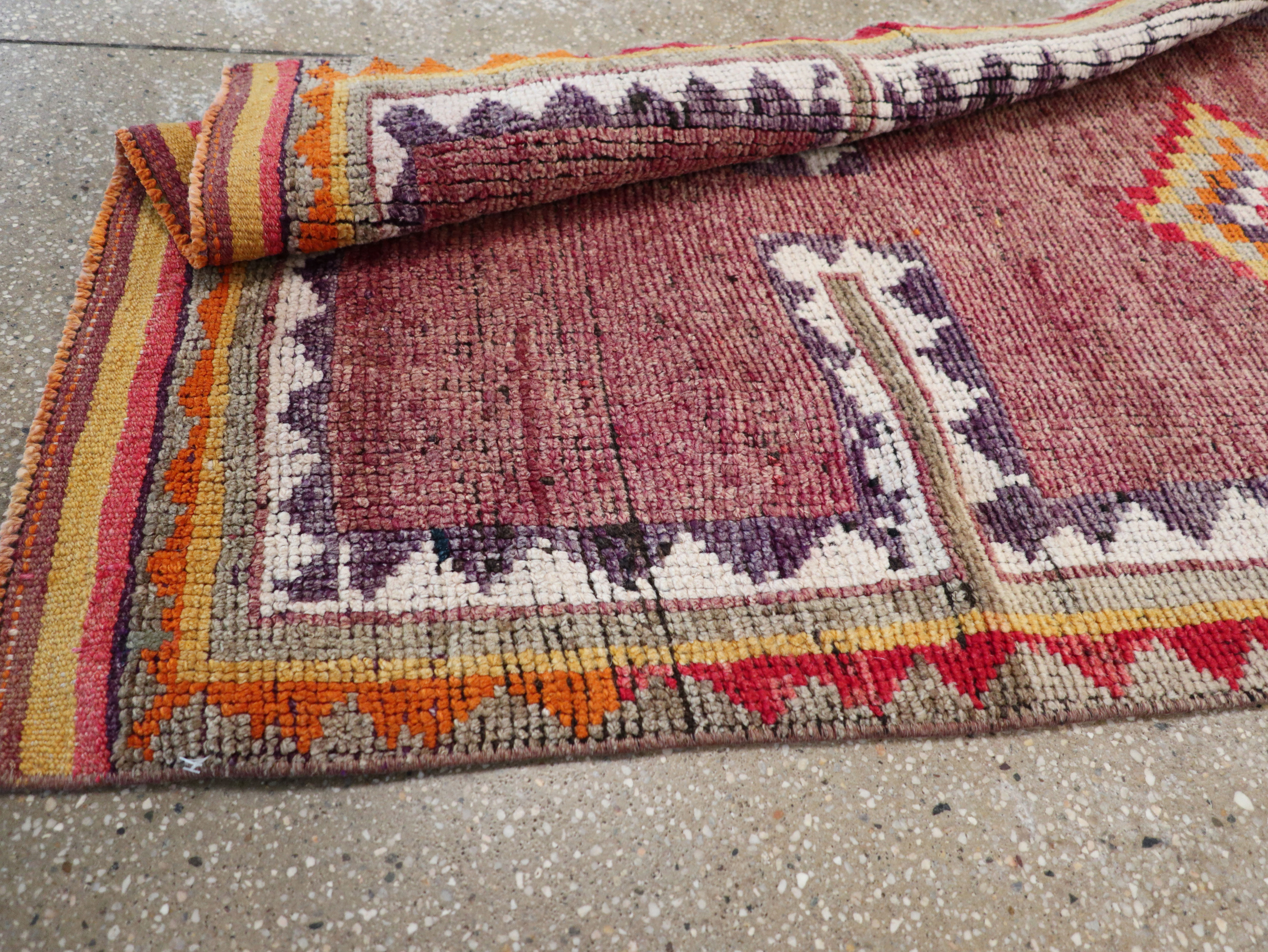 Vintage Turkish Anatolian Runner, No.30710 - Gss