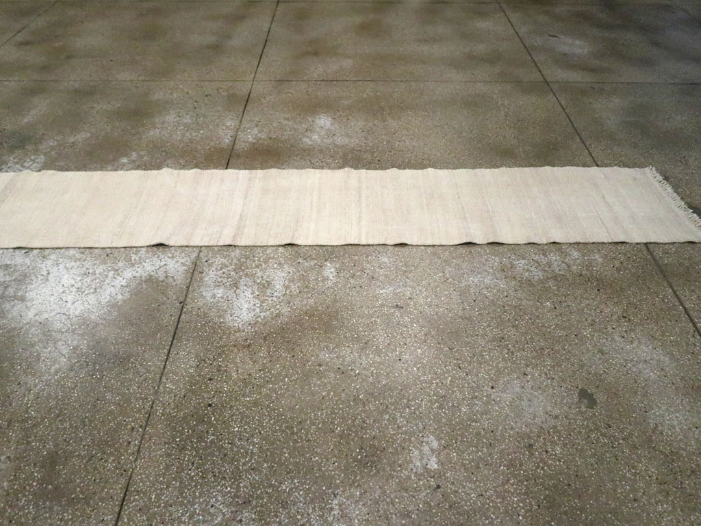 Vintage Turkish Flatweave Kilim Runner, No.30713 - Gss