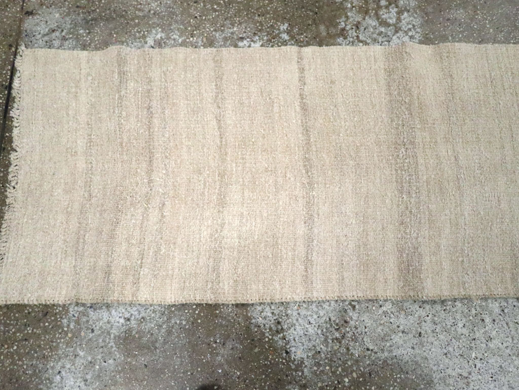 Vintage Turkish Flatweave Kilim Runner, No.30713 - Gss