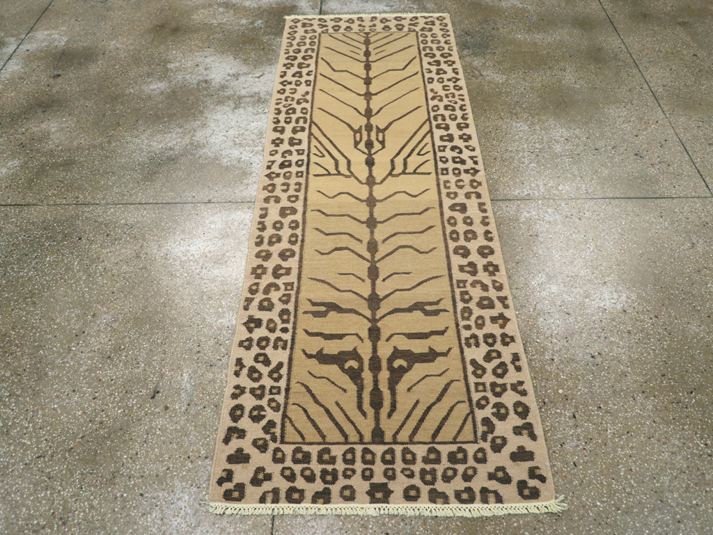 Modern Turkish Flatweave, No.30715 - Gss