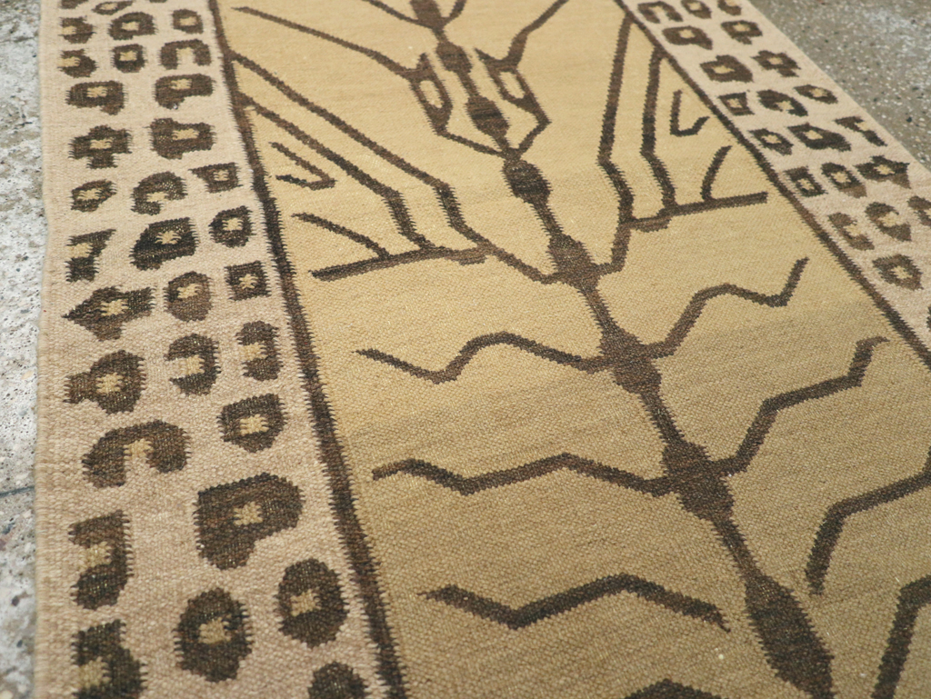 Modern Turkish Flatweave, No.30715 - Gss