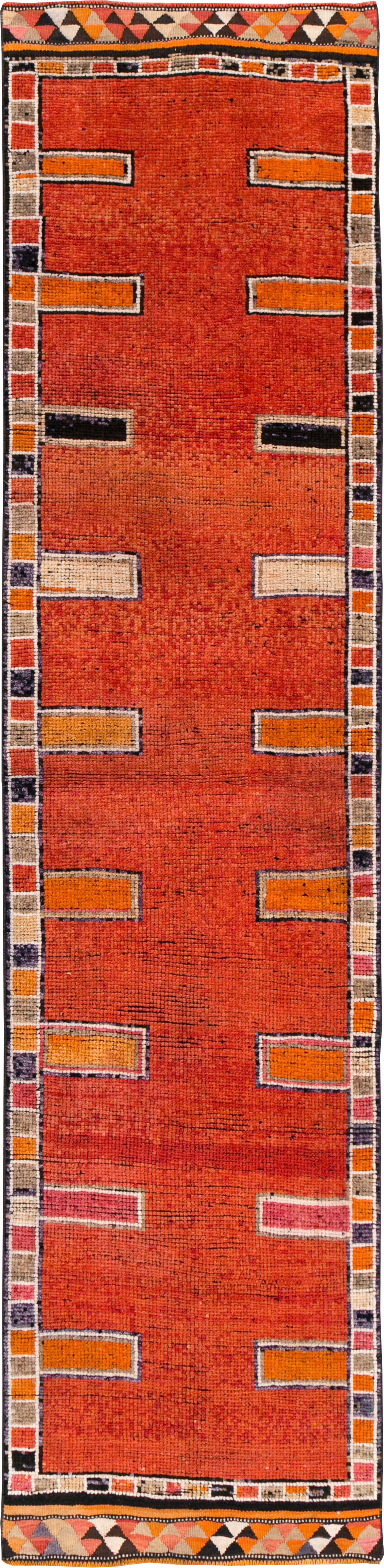 Vintage Turkish Anatolian Tribal Runner (Pair: 1 of 2), No.30716 - Gss