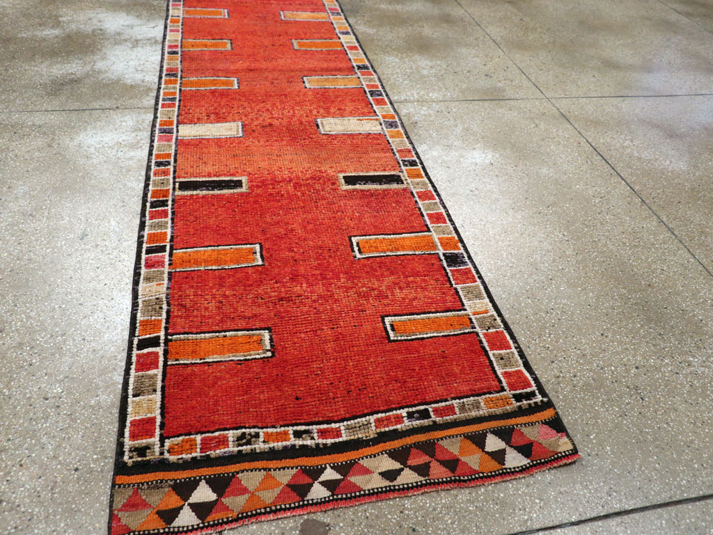 Vintage Turkish Anatolian Tribal Runner (Pair: 1 of 2), No.30716 - Gss