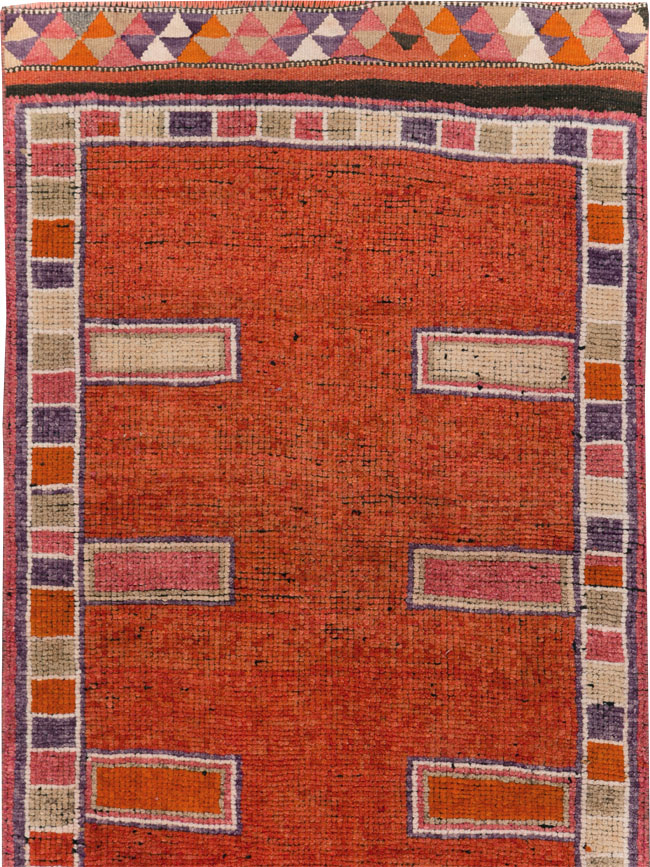 Vintage Turkish Anatolian Tribal Runner (Pair: 2 of 2), No.30717 - Gss