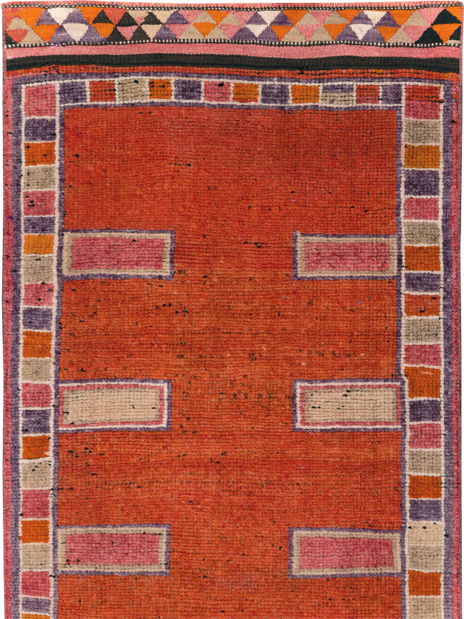 Vintage Turkish Anatolian Tribal Runner (Pair: 2 of 2), No.30717 - Gss